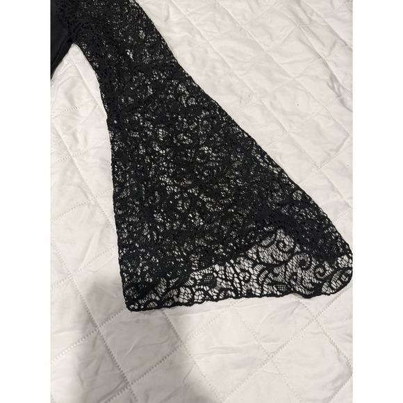 Morbid Threads Gothic Hot Topic Y2K Blouse Skirt Set Lace Red Black Large - Picture 6 of 14